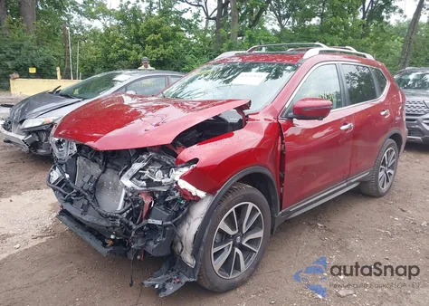 2019 Nissan Rogue Sl из США, поврежденный, VIN 5N1AT2MV8KC745430